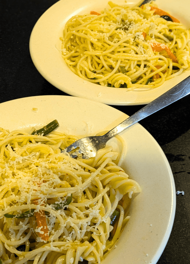 Aglio Olio Spaghetti Pasta