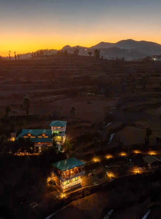 Aerial view of Aranya Agosh